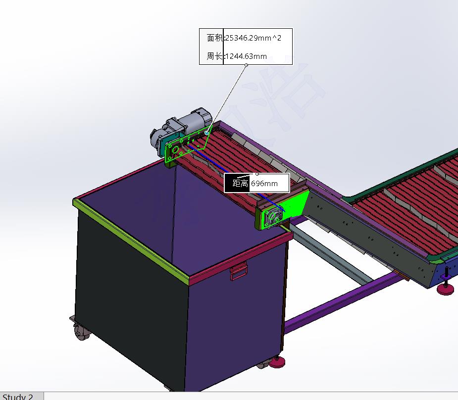 三瓦刀片塑料自动破碎粉碎输送系统-自动上料-自动入筐