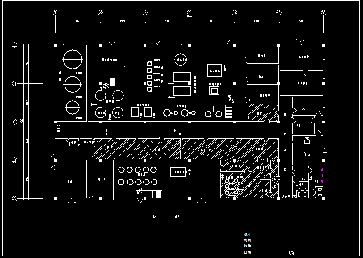 制药工程车间平面图320441