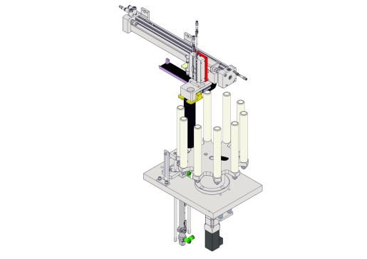 转盘式供料机构