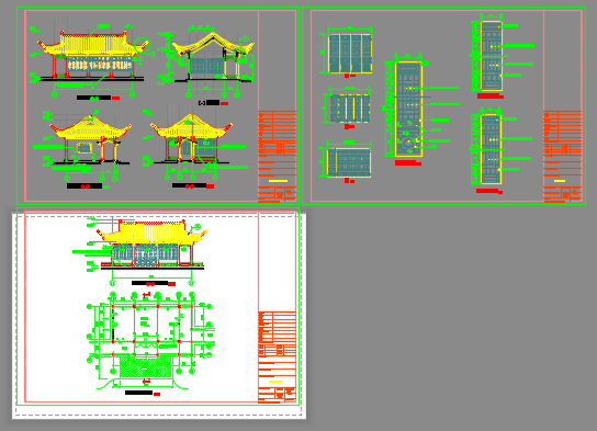 [江苏南京]某墓园风景园林工程景观施工图