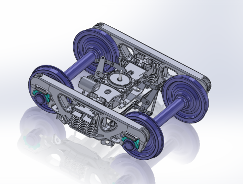 K6转向架三维模型=484612