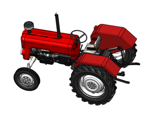 四轮拖拉机