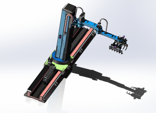 立柱移动式码垛机械手