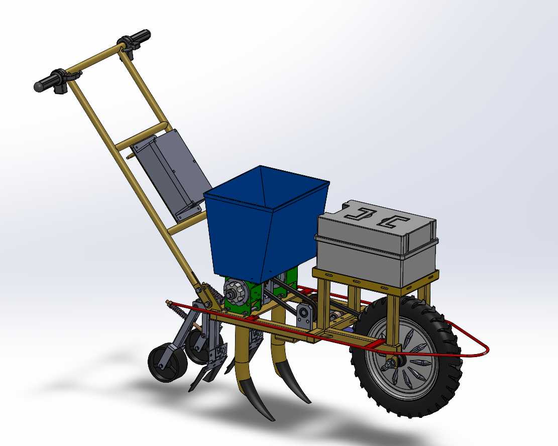 小型电动播种机