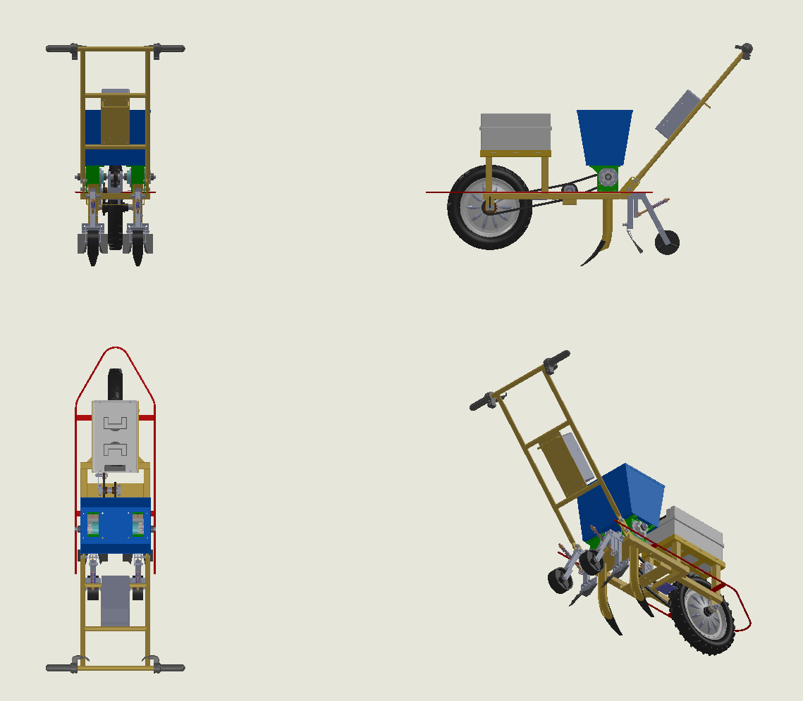 小型电动播种机