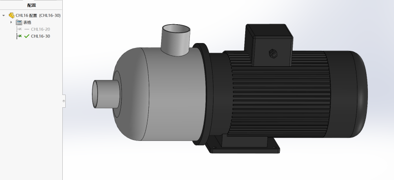 南方卧式多级离心泵CHL16