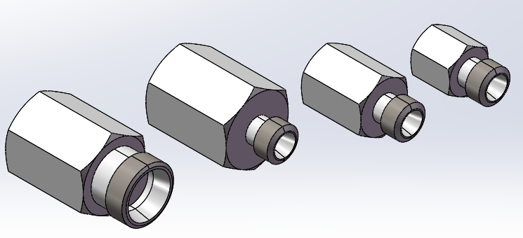 卡套式压力表接头 4款