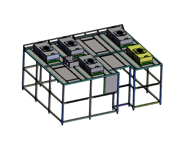 洁净棚FFU无尘棚