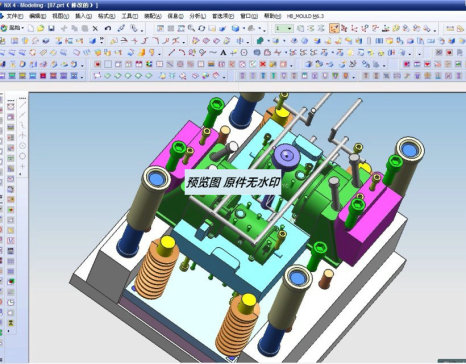 小型真空泵上外壳模具设计【三维UG】真空水泵注塑模具设计419731