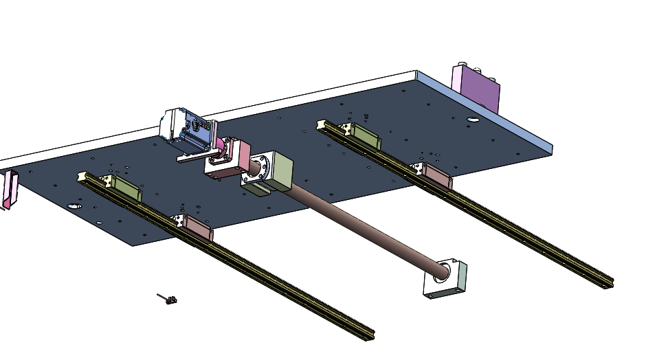 自制伺服滑台模组