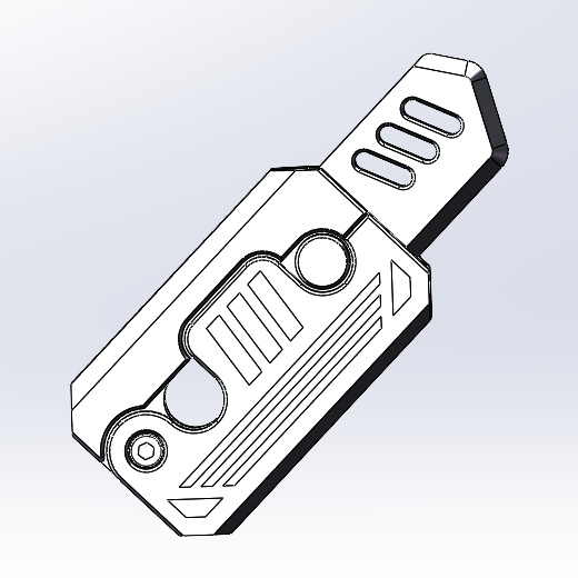 CNC加工版-金属萝卜刀