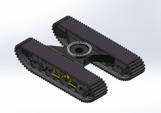 6吨全回转履带车底盘STEP