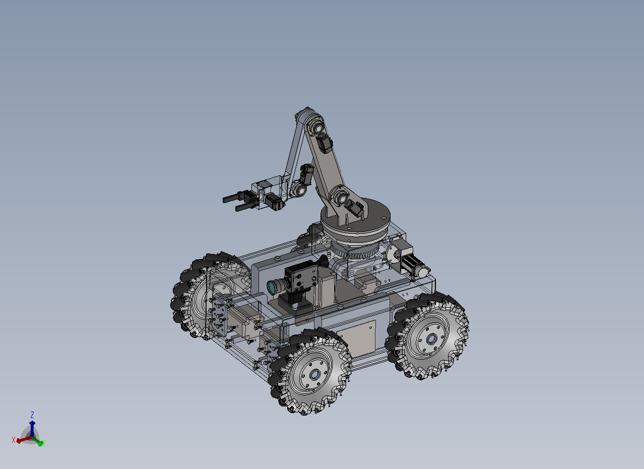 带机械臂AGV小车--1754353-350