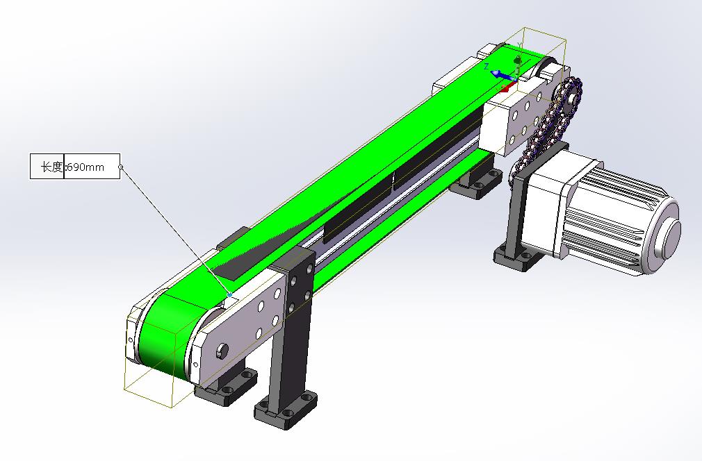 铝型材皮带输送机