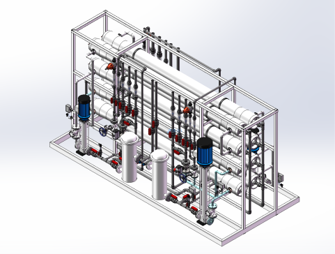 RO1+RO2+ROR膜撬装配