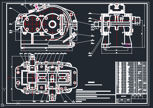 一级圆柱齿轮减速器p、n