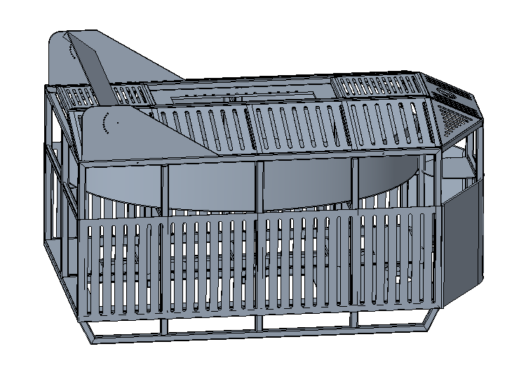发射基站装配体--加长