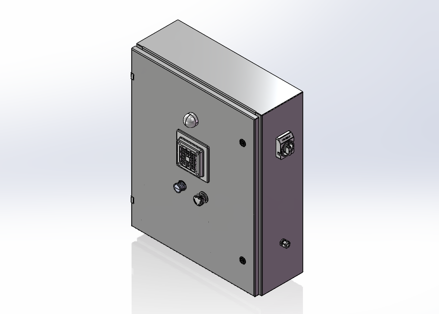 配电柜带元器件