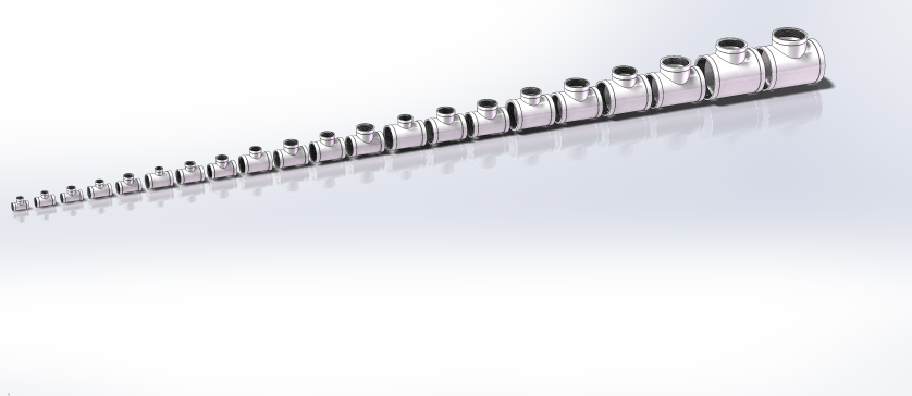 不锈钢三通-异径