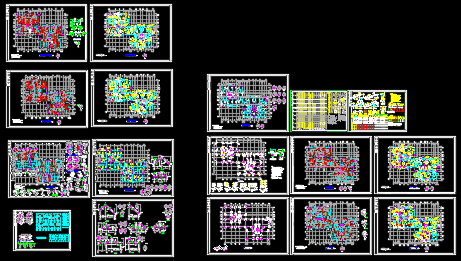 珠海十二层框剪结构高层框剪结构图纸
