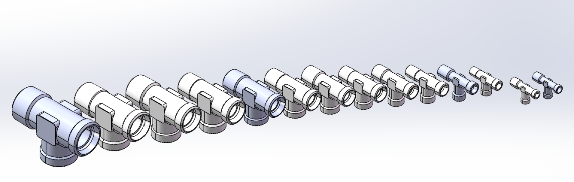 卡套式锥螺纹直角三通接头14款