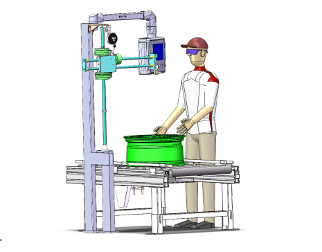 半自动手动贴标机