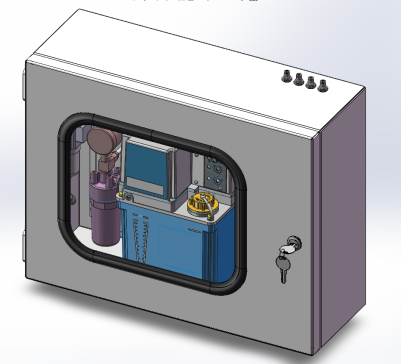 油气微量润滑装置3D模型
