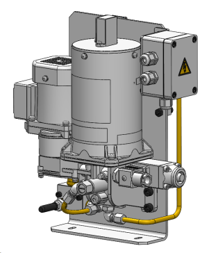 电动油脂润滑装置模型