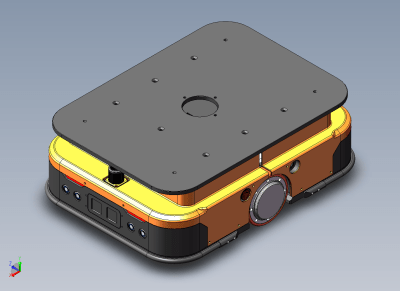 小型AGV小车图纸 自动搬运机器人背负举升AGV小车 智能仓储机器人