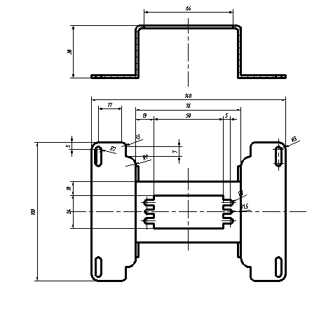 云台固定支架复合模冲压模具设计