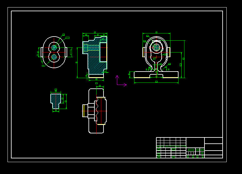 泵体零件钻4-M6螺纹孔夹具设计