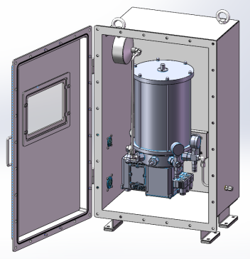 电动油脂润滑装置模型