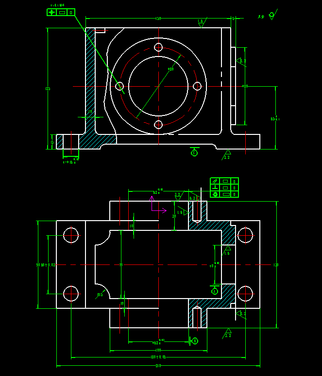 箱体的工艺规程及钻扩铰Φ62孔夹具设计