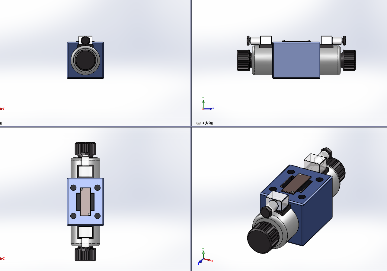 (带交流电磁铁)WE10型电磁换向阀