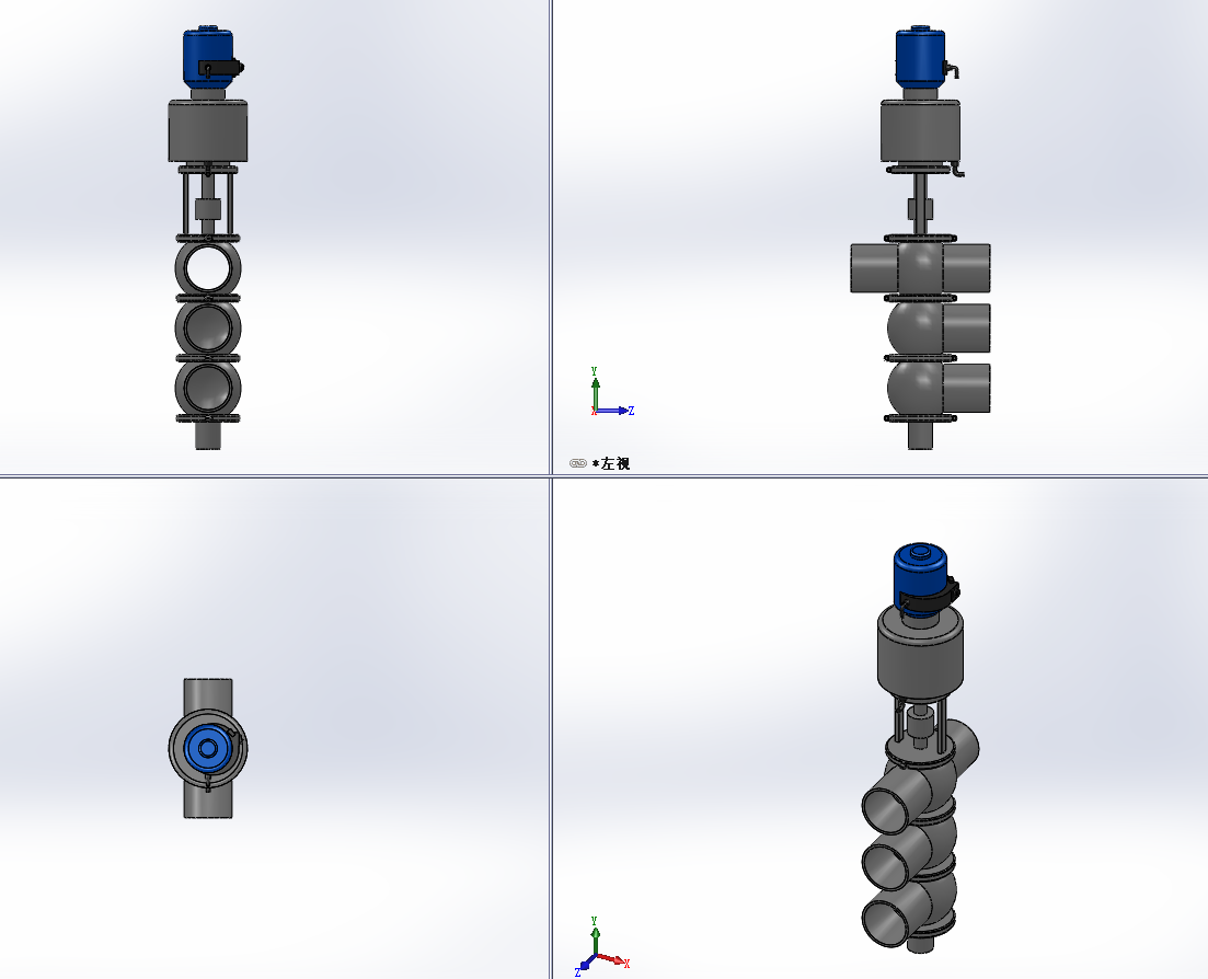 4款FH400-HR 换向型防混阀