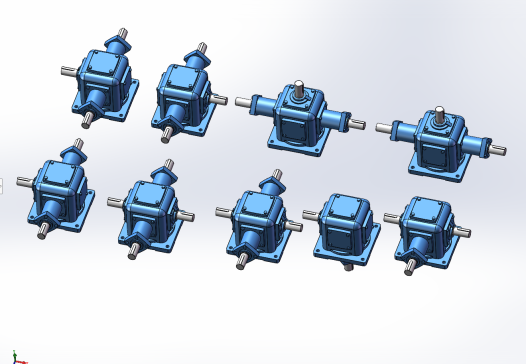 9款T12系列螺旋伞齿轮转向器