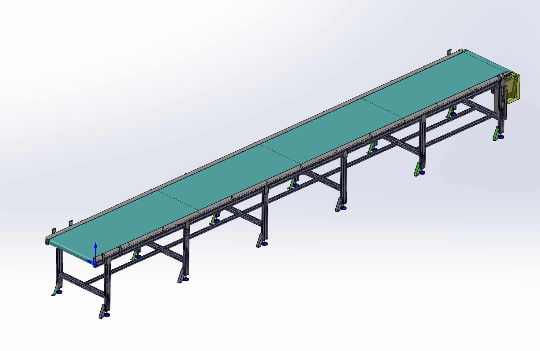 砂芯皮带输送机
