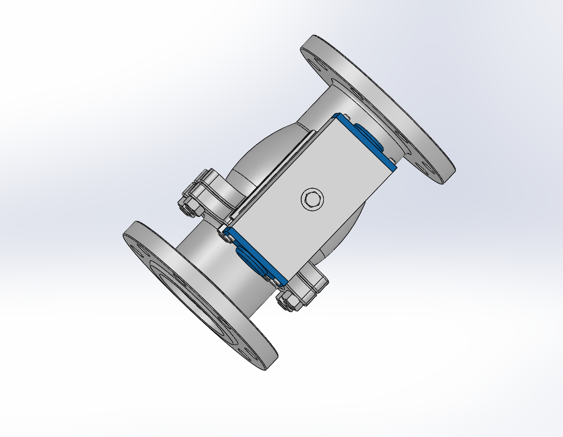 8款Q641PPL-40P法兰连接气动球阀