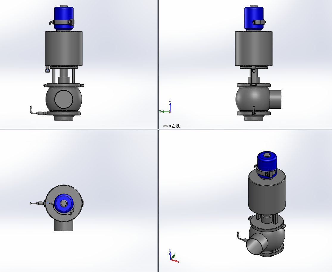 5款IFH200-HL双密封防混阀