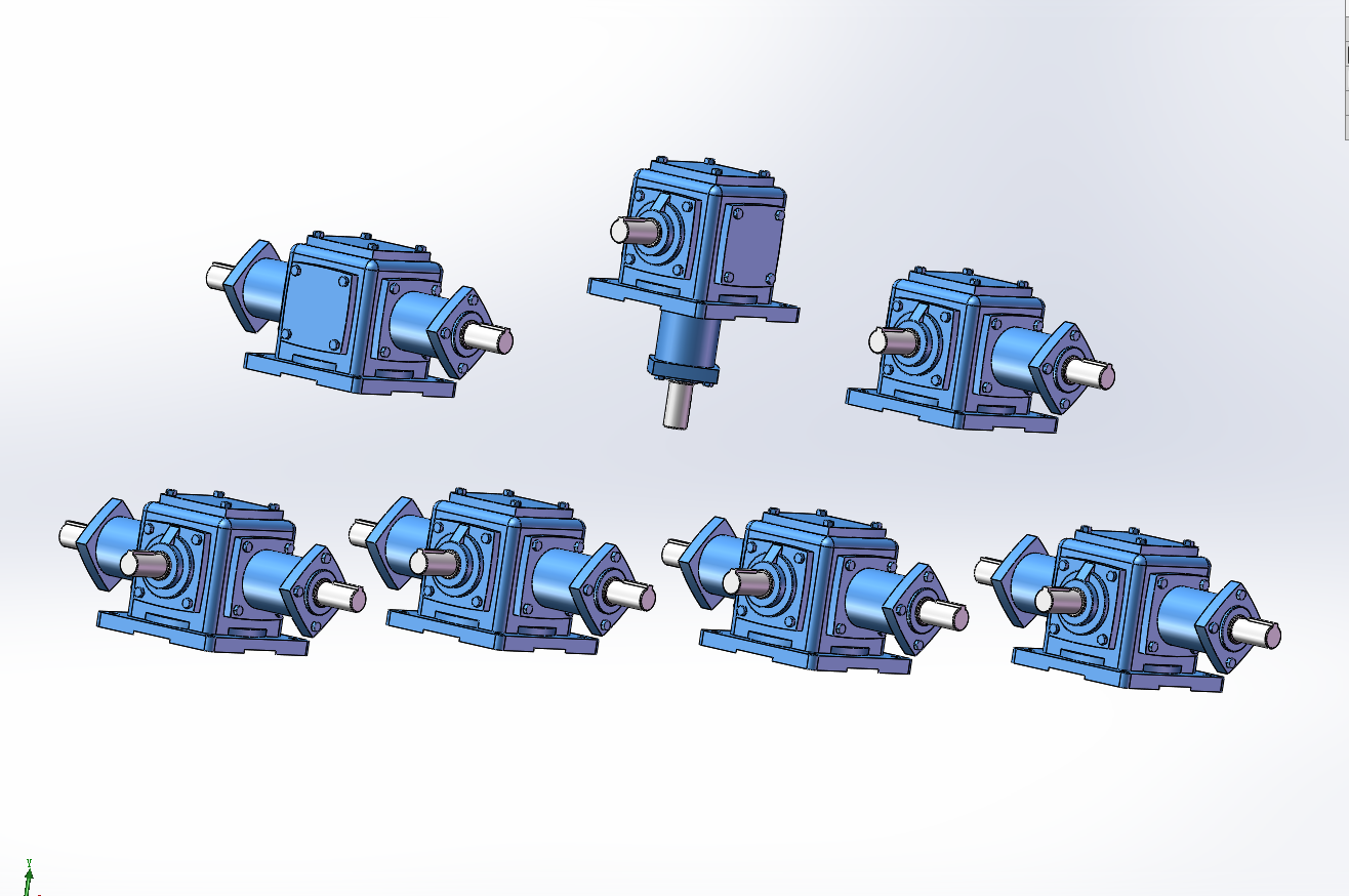 7款T7系列螺旋伞齿轮转向器