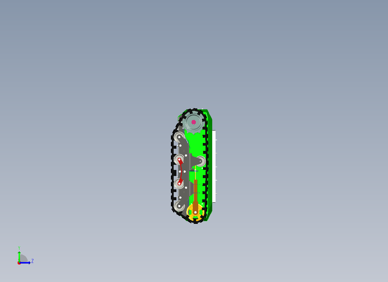 电动农业履带底盘 1456530--300