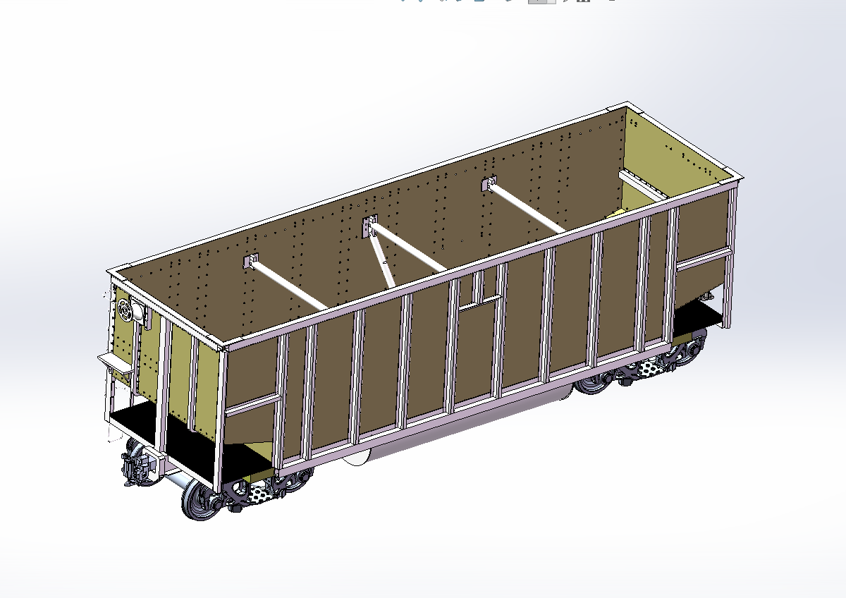 C80运煤敞车车体模型 1713316==wb50