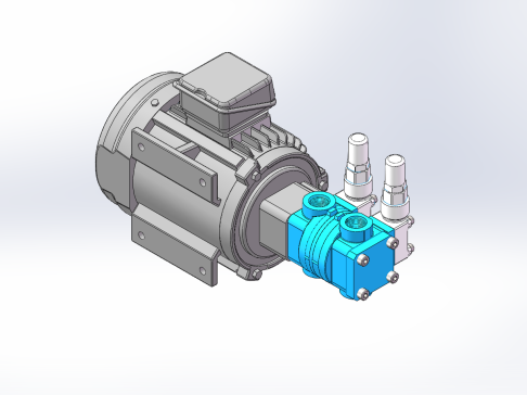 2HB双联油泵电机