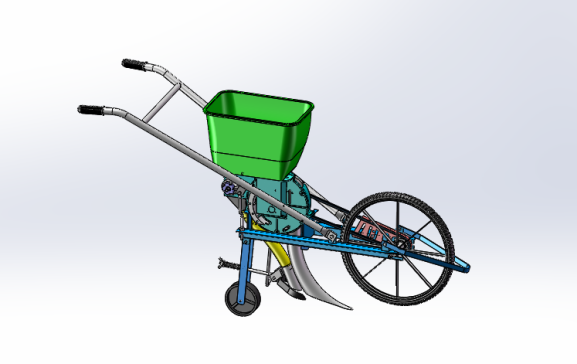 人力花生播种施肥一体机