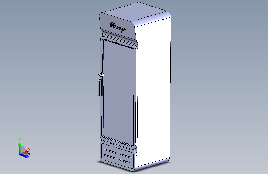 饮料冰箱简易模型