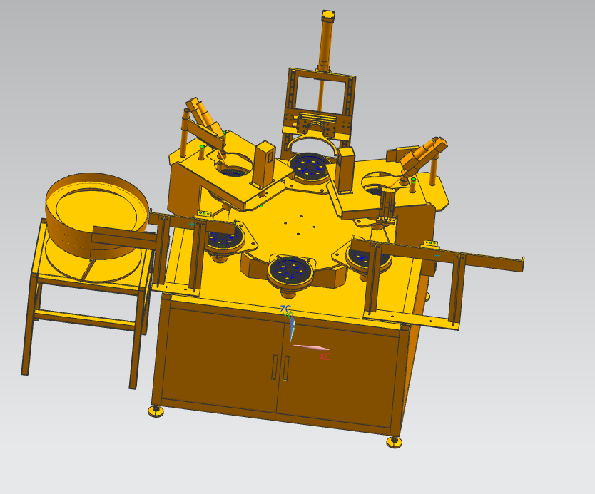 电机定子铁芯六分度焊接机
