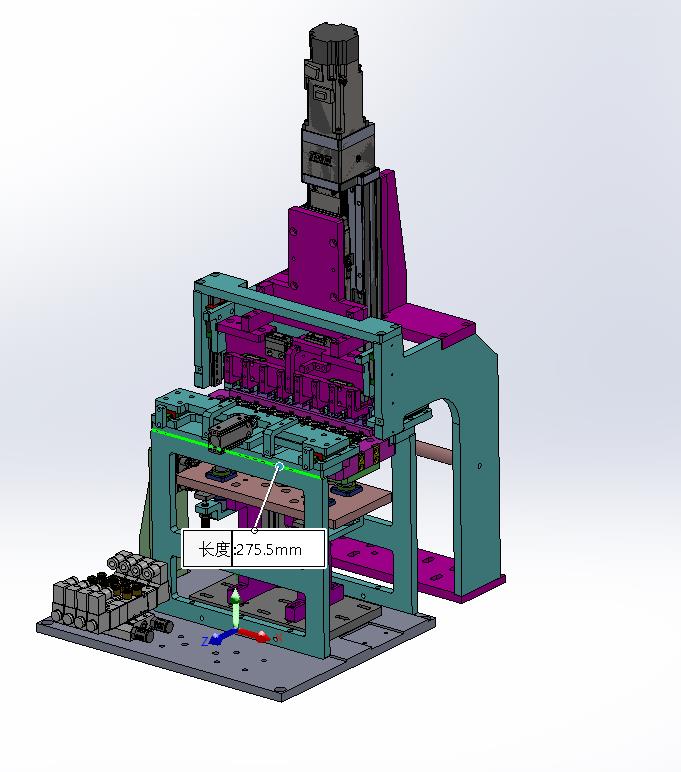 八爪同步夹紧机械手-顶升模组工作台-分线整线