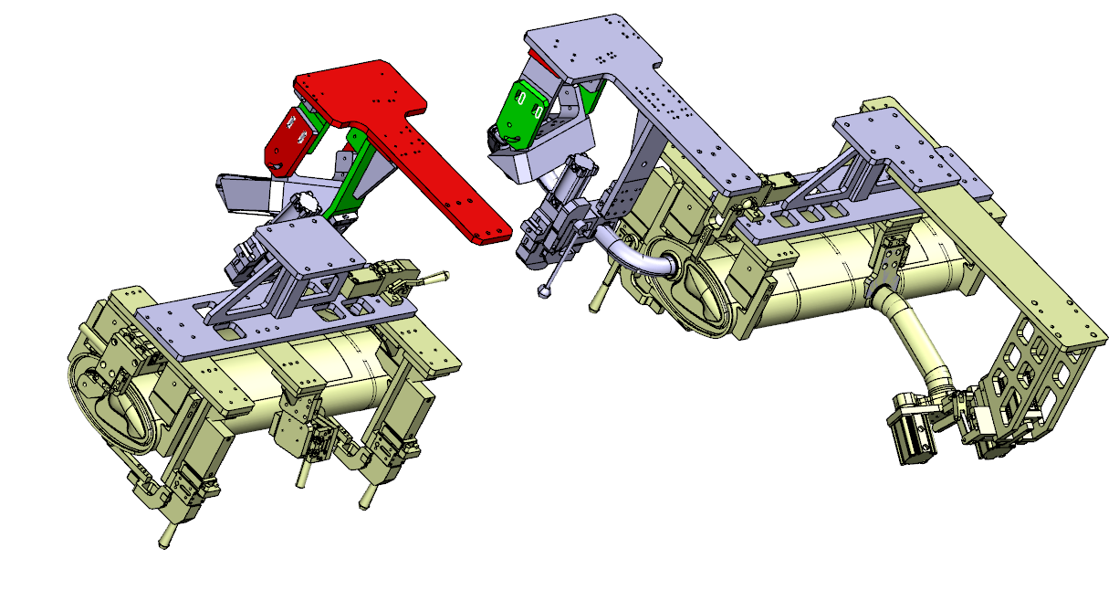 尾管机器人焊接工装