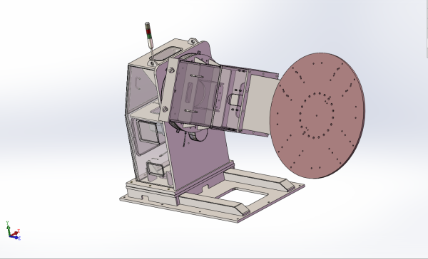 2.5吨L型焊接变位机