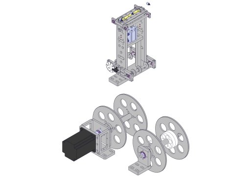 电机转子清洗机构